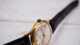 Vintage soviet watch mechanical wristwatch Poljot cal.2209 gold plate case