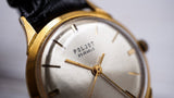 Vintage soviet watch mechanical wristwatch Poljot cal.2209 gold plate case