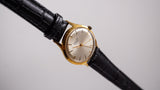 Vintage soviet watch mechanical wristwatch Poljot cal.2209 gold plate case