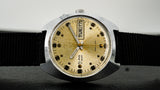 Vintage automatic mechanical watch Slava 27J date/day indicator