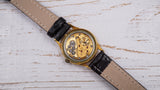 Vintage soviet watch mechanical wristwatch Poljot cal.2209 gold plate case