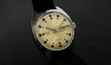 Vintage automatic mechanical watch Slava 27J date/day indicator