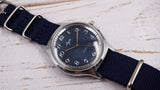 Vintage Soviet Watch Luch 2209 USSR Unisex Retro blue dial, collectible wristwatch