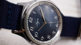 Vintage Soviet Watch Luch 2209 USSR Unisex Retro blue dial, collectible wristwatch