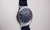 Vintage Soviet Watch Luch 2209 USSR Unisex Retro blue dial, collectible wristwatch