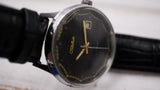 Vintage watch Soviet SLAVA wristwatch 21 jewels/date indicator