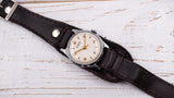 Vintage Original Pobeda Moskva 1Q1956 Military Style wristwatch