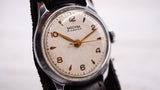 Vintage Original Pobeda Moskva 1Q1956 Military Style wristwatch