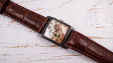 Vintage soviet children's mechanical watch Slava Cartoon Lion