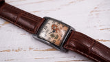 Vintage soviet children's mechanical watch Slava Cartoon Lion