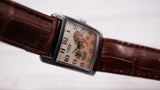 Vintage soviet children's mechanical watch Slava Cartoon Lion