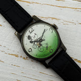 Vintage Original Pobeda ZIM 2602 ladies watch Mickey Mouse on dial