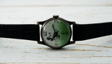 Vintage Original Pobeda ZIM 2602 ladies watch Mickey Mouse on dial