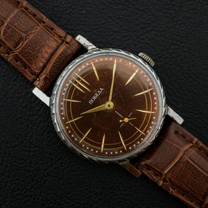 Vintage Original Pobeda ZIM 2602 watch brown dial