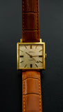 Vintage Soviet square dress watch SLAVA 21 jewels