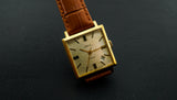 Vintage Soviet square dress watch SLAVA 21 jewels