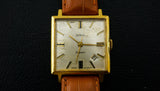 Vintage Soviet square dress watch SLAVA 21 jewels