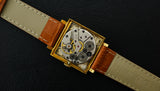 Vintage Soviet square dress watch SLAVA 21 jewels