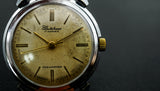 Vintage POLJOT STOLICHNYE 1MCHZ soviet mechanical wristwatch