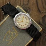 Early Vintage Soviet women's mechanical watch Zaria PCHZ with original box