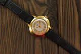 Vintage Soviet women's mechanical watch Luch gold plate case, nice collectible condition