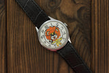 Vintage Uglich Soviet children's mechanical watch Chaika Lion