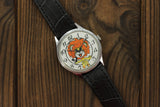 Vintage Uglich Soviet children's mechanical watch Chaika Lion