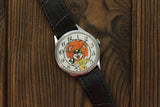 Vintage Uglich Soviet children's mechanical watch Chaika Lion