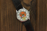 Vintage Uglich Soviet children's mechanical watch Chaika Lion