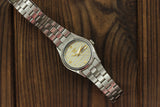 Vintage Japan womens mechanical automatic steel watch Seiko