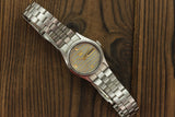 Vintage Japan womens mechanical automatic steel watch Seiko