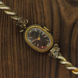 Vintage Soviet womens mechanical bracelet watch Luch Cupronickel