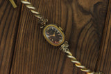 Vintage Soviet womens mechanical bracelet watch Luch Cupronickel