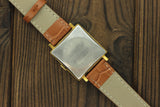 Vintage Soviet square dress watch SLAVA