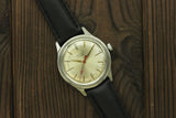 Vintage soviet mechanical wristwatch Poljot 2209 Steel case