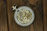 Vintage soviet RARE MOLNIJA 3602 pocket watch, mechanical wriswatch