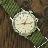 Poljot Signal, vintage military mechanical alarm watch (Soviet era)