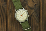 Poljot Signal, vintage military mechanical alarm watch (Soviet era)