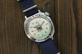 Soviet diver watch VOSTOK Komandirskie Military NAVY Sailboat wristwatch