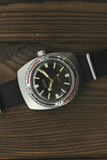 Soviet mechanical men's watch VOSTOK black Barrel Amphibian Diver