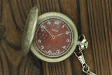 Vintage Soviet RARE MOLNIJA 3602 pocket watch Firebird, nice dial