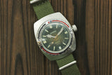 Soviet mechanical men's watch VOSTOK Barrel Amphibian Diver