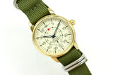 PILOT Aviator Soviet MILITARY stainless steel watch Pobeda 2602 Aerial reconnaissance