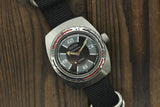 Soviet mechanical men's watch VOSTOK black Barrel Amphibian Diver