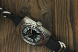 Soviet mechanical men's watch VOSTOK black Barrel Amphibian Diver