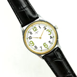 Vintage Soviet Dress Watch Luch USSR CCCP Unisex, just classic wristwatch, Arabic numerals