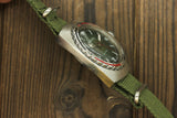 Soviet mechanical men's watch VOSTOK green Barrel Amphibian Diver