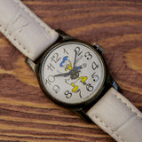 Vintage Original Pobeda ZIM 2602 ladies watch Donald Duck on dial