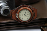 Antique WWI times New Leather STRAP (WRISTBAND) For Pocket Watch 45mm